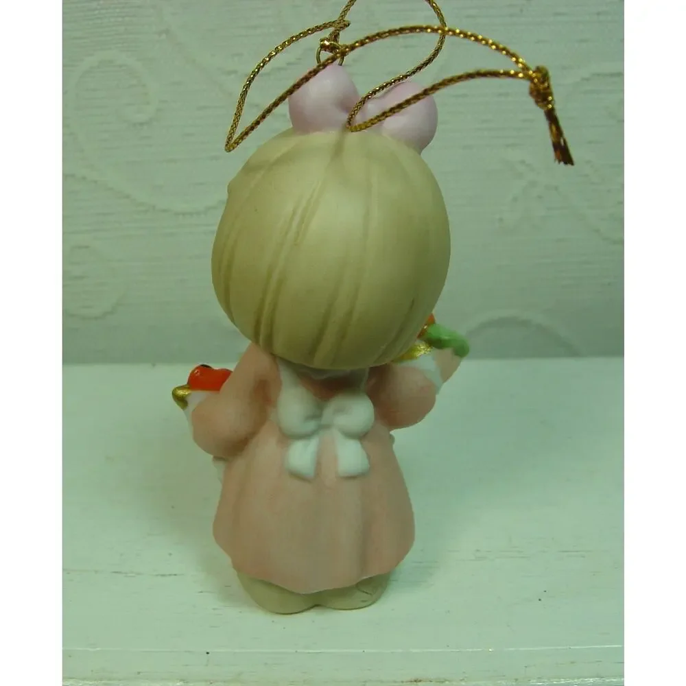 PRECIOUS MOMENTS ORNAMENT-NINE LADIES (BUGS) DANCING FOR JOY-2000-#9 IN SERIES